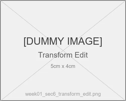 Transform編集