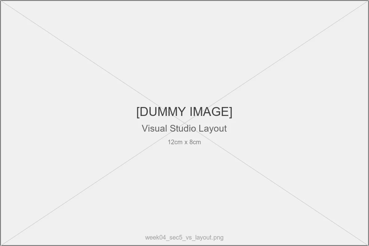 Visual Studio画面説明