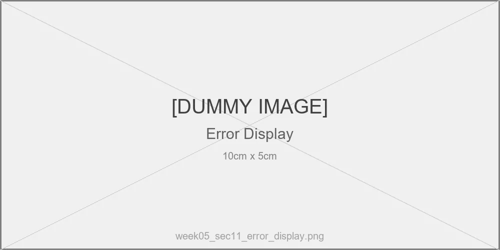 エラー表示例