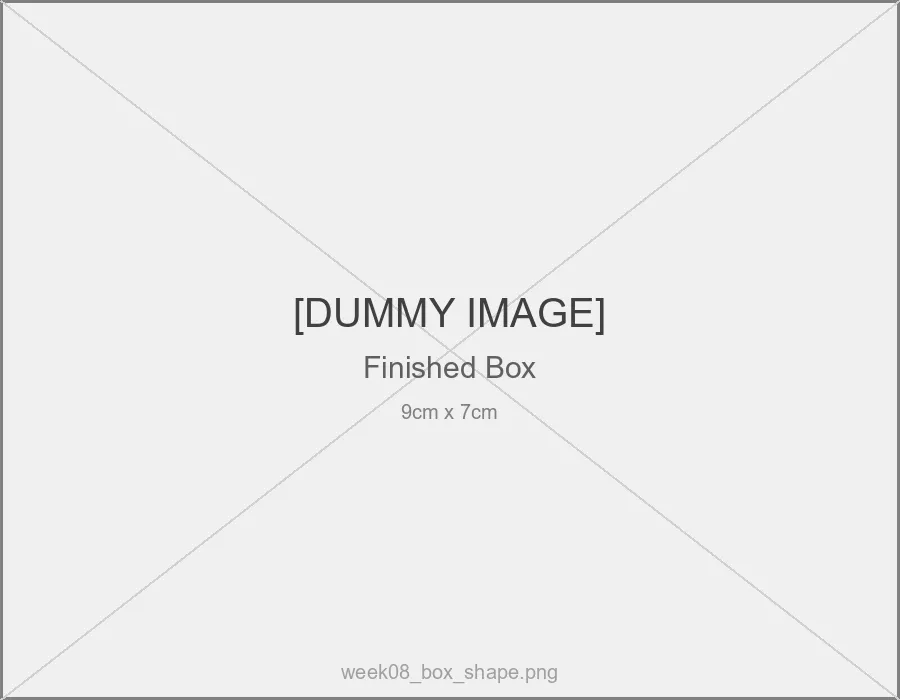 箱の完成イメージ