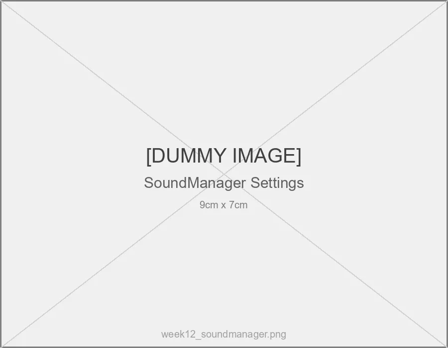 SoundManagerの設定
